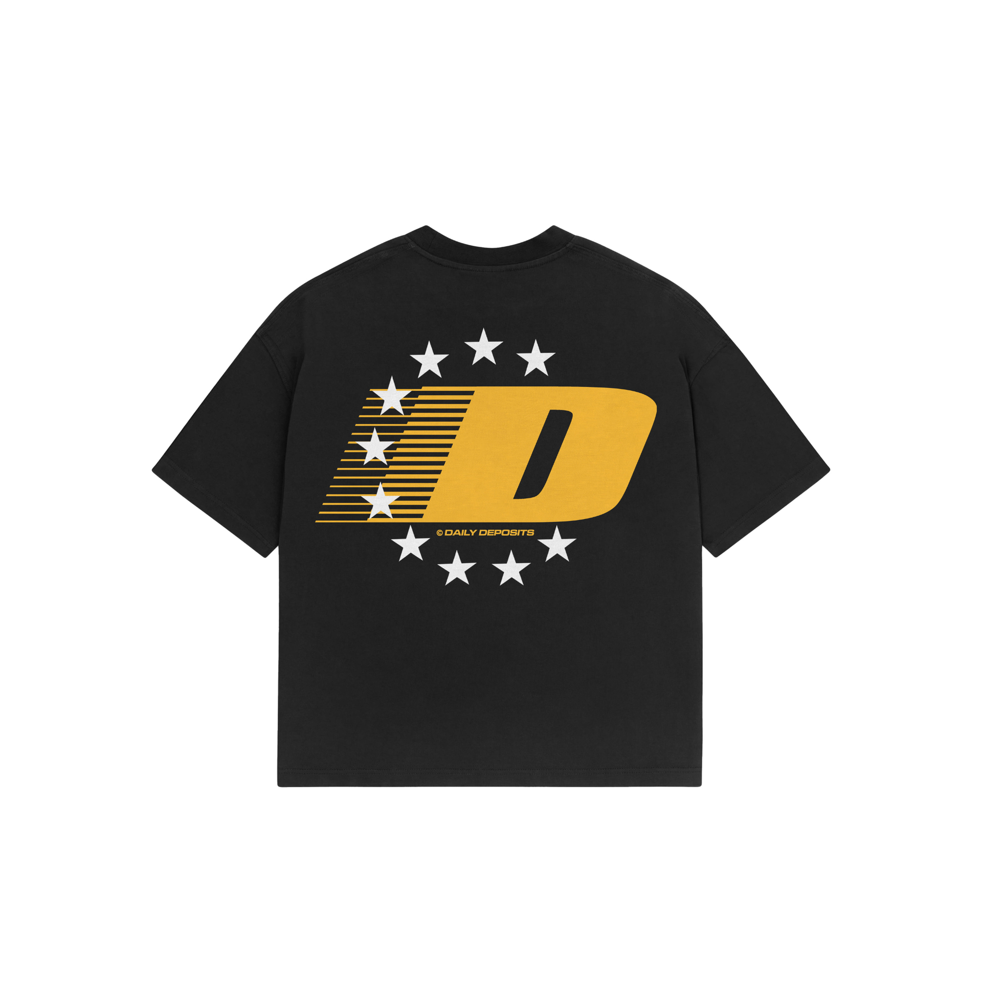 D STAR TEE - Black